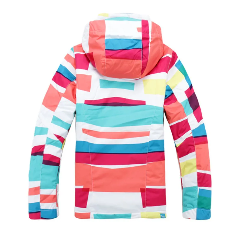 Nuevo 2017 invierno gsou snowboard chaquetas mujeres ropa de esquí chaqueta esqui mujer nieve jaket esquí JAS Dames