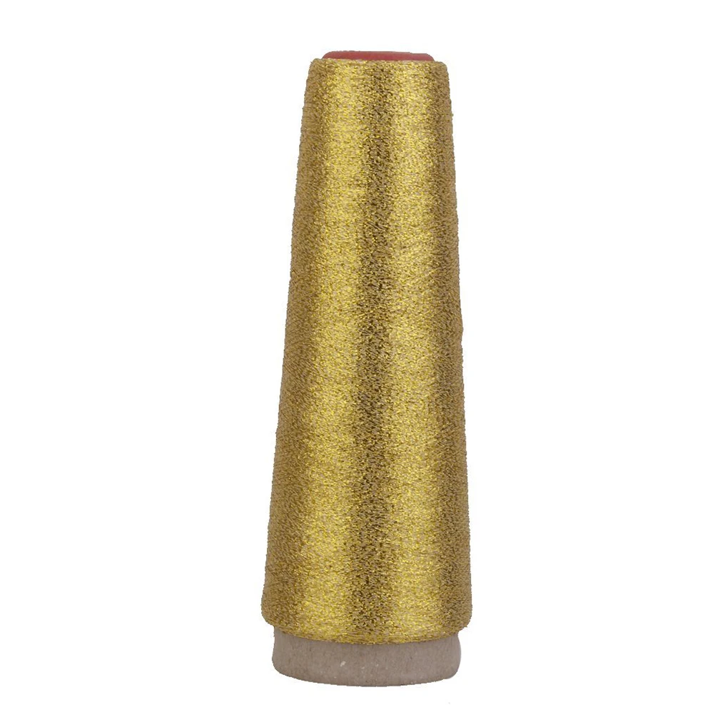

Metallic Machine Embroidery Thread 5000 Yards Spool Super Sheen MS Type(Gold)