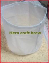5 галлон мелкой сеткой пищевой домашнее пиво маш фильтр-мешок для партии homebrew фильтра мешок ведро можно подгонять