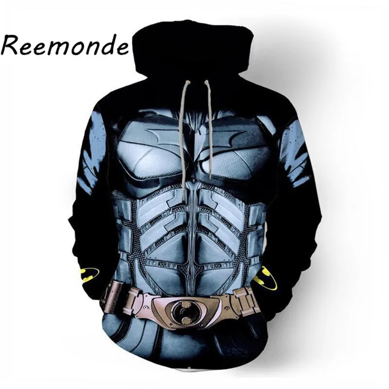 

Batman Clothes Costumes Men Male Streetwear Hoodie Sweatshirts Robin Cosplay Tops Jackets Zipper Hooded Long Sleeves Hat Coats