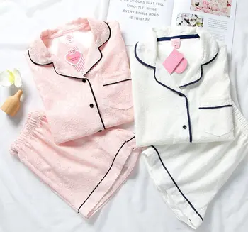 

2019 New Women Pure Color Ice Silk Lace Spliced Short Sleeve Shorts Nightwear Sleepwear Home Clothes 2 Piece Pajama Sets