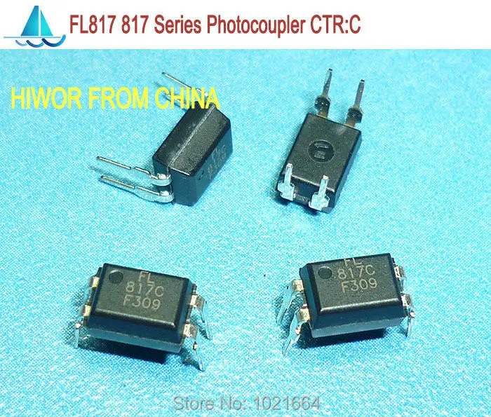 

200pcs/lot FL817C PC817C EL817C 817 4 Pins DIP Photocoupler Photo Coupler CTR:C