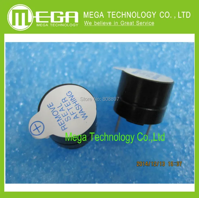 Бесплатная доставка 100 шт. Активность Звуковой Сигнал 5 В Эхолот динамик Зуммера