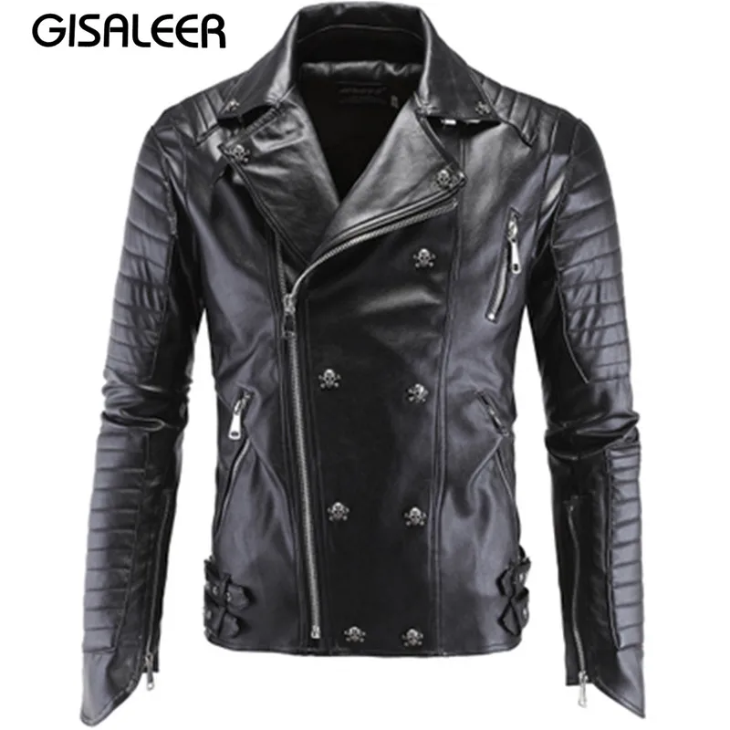 Кожаная Куртка Мужчины отложным Воротником Jaqueta Де Couro Masculina PU Мужские Harley Кожаные