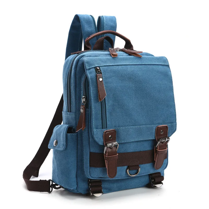 Women Men Travel Canvas Handbag Chest School Backpack Laptop Shoulder Tote  ！ 