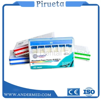 

200pcs/Pack 15/ 40 Dental Absorbent Paper Points Root Cancel Endodontics Cotton Fiber Tips Dentist Product Superior Quality