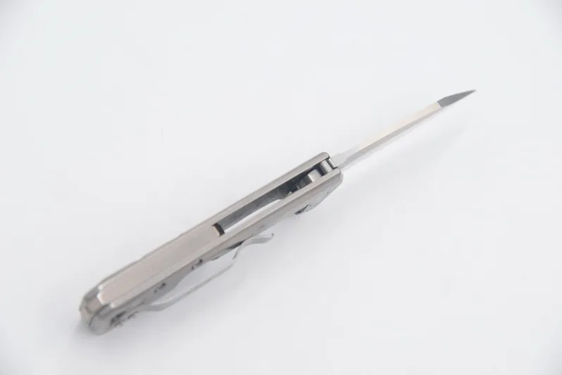 JUFULE сделано ZT0808 складной titanium ручка D2 лезвие шариковый подшипник Flipper Отдых на природе охоты Карманный выживания EDC инструмент кухонный нож