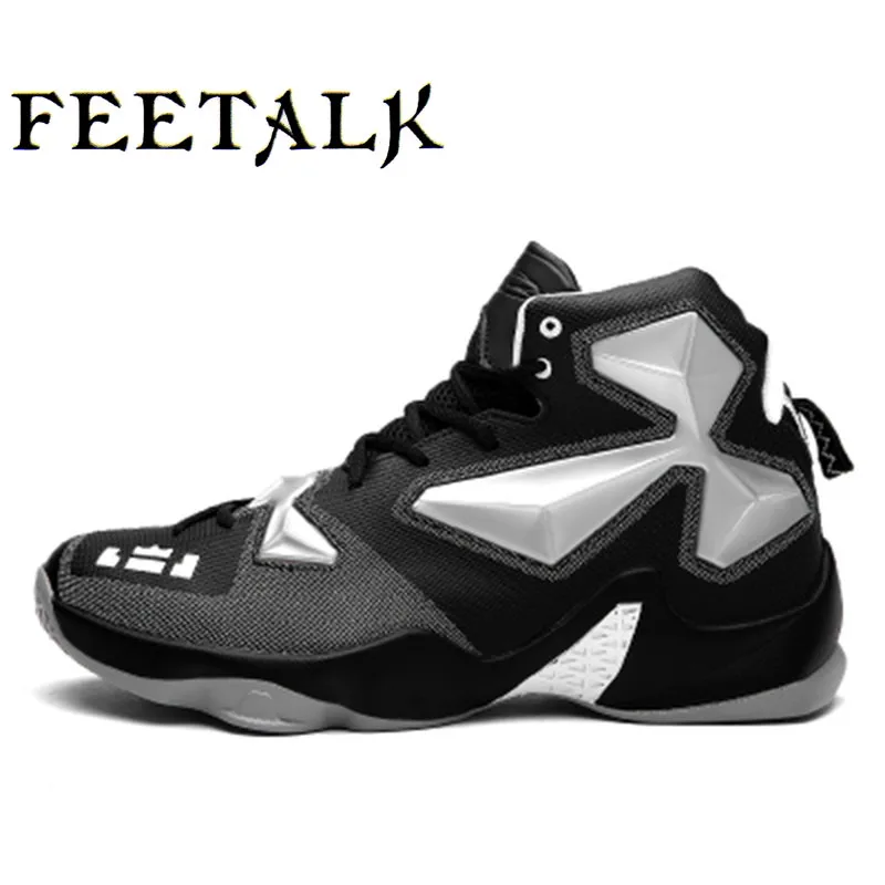 Hombre y Niños Zapatillas de baloncesto LeBron James Zapatos más tamaño 36-45 Encaje up sneakers zapatos de baloncesto chaussures