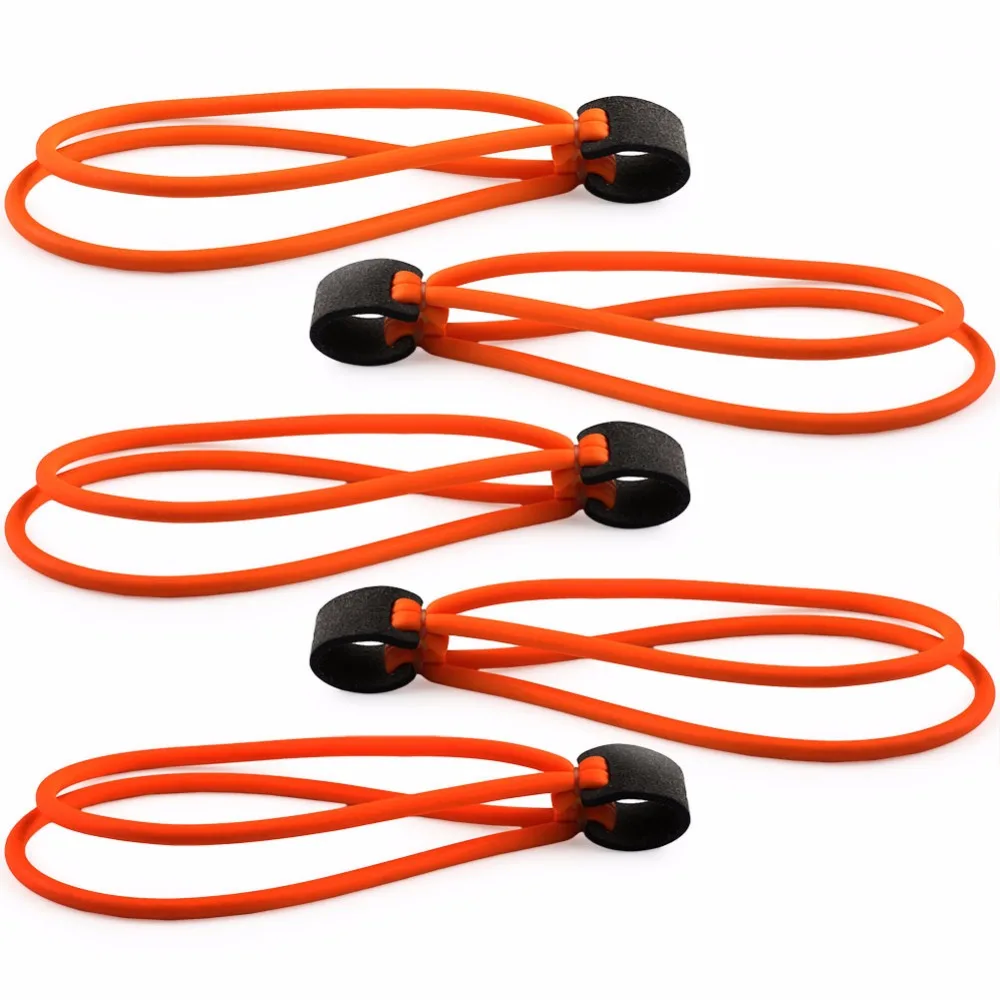 NEW 2pcs Powerful Strong Slingshot Elastic Rubber Latex Bands F