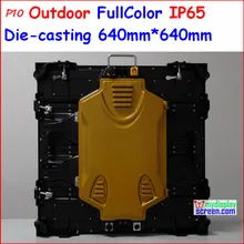 P10 открытый прокат smd дисплей, 640 мм * 640 мм, Ip65, Высокое referesh, Высокая серая класса, Высокая яркость 7500 нит, P8, P6