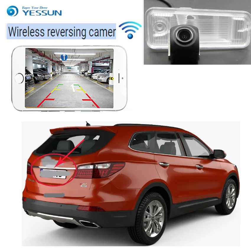 Новое поступление YESSUN! Для Hyundai Maxcruz 2013 ~ 2015 Santa Fe DM Беспроводная Автомобильная