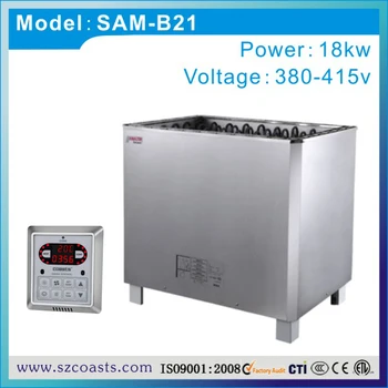 

21kw 380V stainless Steel energy conversation spa sauna heater with CE