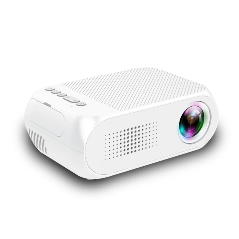 Portable Mini Video Projector HD 1080P 2200 Lumens Multimedia LCD Home Theater Projector W/HDMI Cable Support HDMI USB SD Card Portable Mini Video Projector HD 1080P 2200 Lumens Multimedia LCD Home Theater Projector W/HDMI Cable Support HDMI USB SD Card
