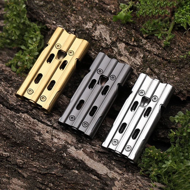 Outdoor sportswear stainless steel whistle 3 tube 120 decibel waterproof durable portable survival whistle Outdoor sportswear stainless steel whistle 3 tube 120 decibel waterproof durable portable survival whistle