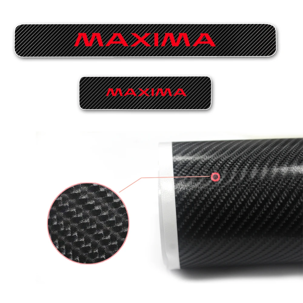 Добро пожаловать педаль для Nissan Maxima 4D из углеродного волокна виниловая наклейка