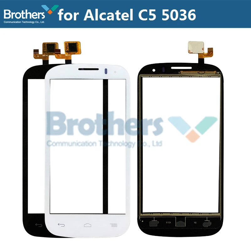 

Дигитайзер сенсорного экрана для Alcatel C5 OT5036, сенсорное стекло для Alcatel 5036 5037 5036D 5037E, стеклянный датчик, запчасти для ремонта