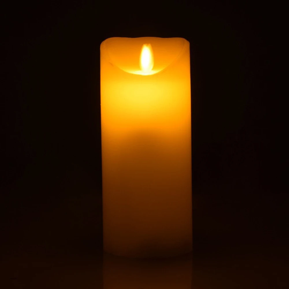 Brand New Christmas Light Flameless Candles Remote Included 7 Inch flameless Candles with Timer of 2,4,6,8 Hours Battery Operate
