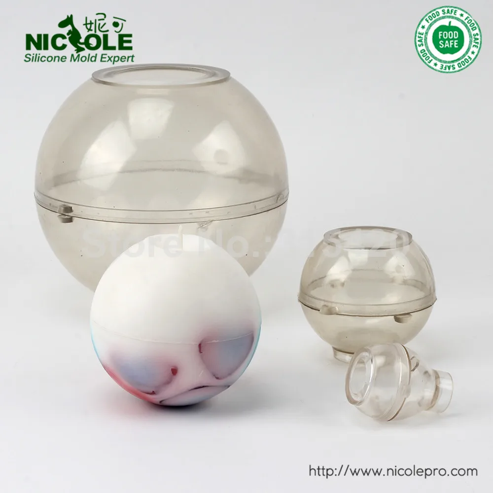 

Cheap Price Handmade Plastic Premium PVC Ball Shaped Plastic Candle Molds