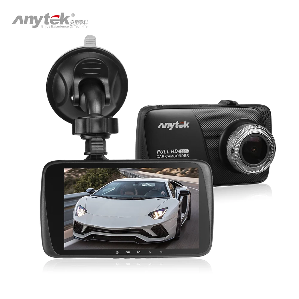 

Anytek G90B 4.0in FHD 1080P Car DVR Camera Video Recorder Rearview Mirror Digital Recorder Dash Cam