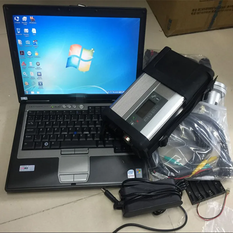

MB Star C5 SD Connect C5 with Software V2019.09 in 320GB HDD used Laptop D630 Auto Star Diagnosis Tools for Mercedes Scanner