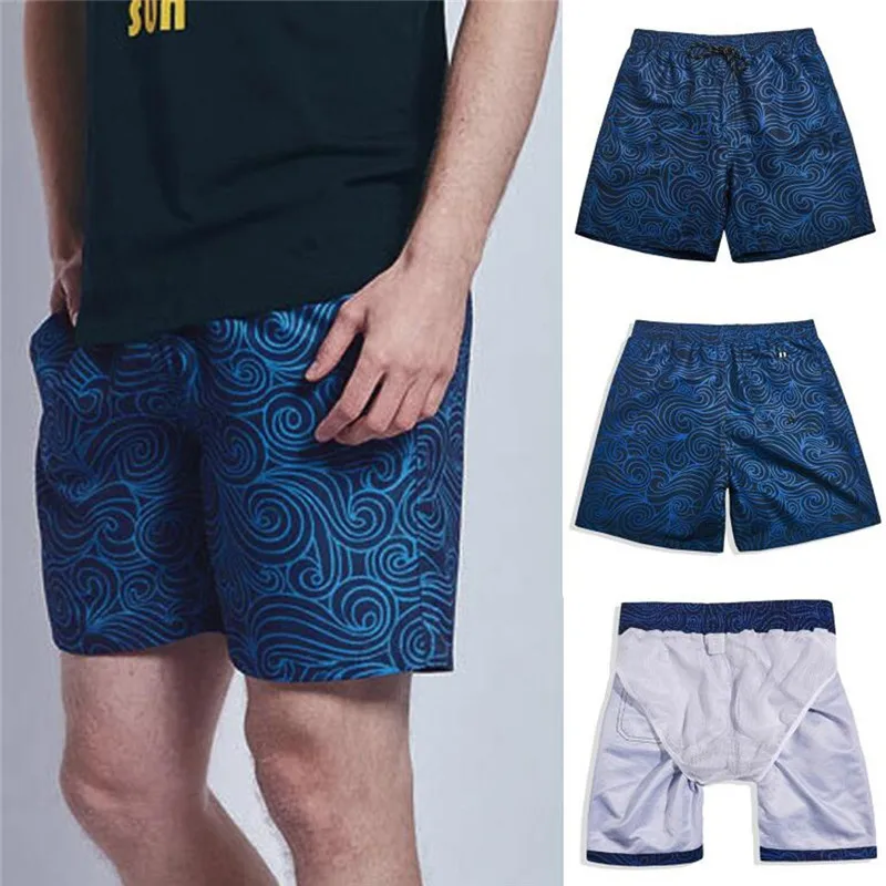

Men's Swim Drawstring Trunks Quick Dry Beach Surfing Running Swimming Shorts Men Sexy swimming trunks swimming trunks for a 01