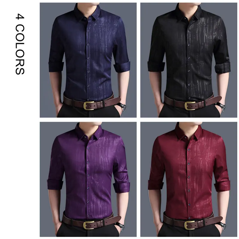 COODRONY, мужская рубашка, осень, Новое поступление, длинный рукав, хлопок, рубашка для мужчин, уличная мода, облегающая, деловая, повседневная, МНЕС, рубашки 96004