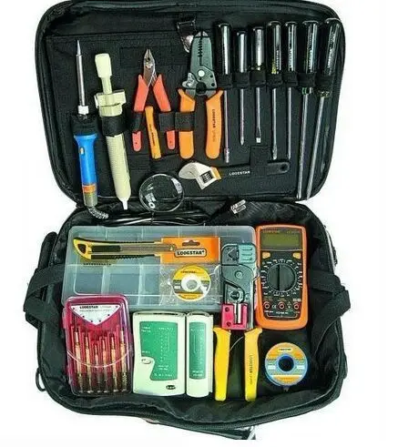L813222 Professional network maintenance kit engineer tools set multifunction repair tools kit free shipping L813222 Professional network maintenance kit engineer tools set multifunction repair tools kit free shipping