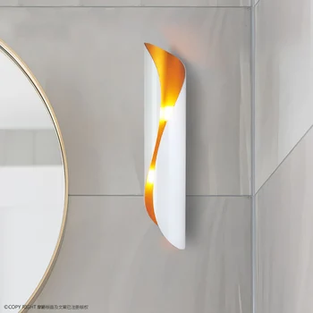 

Nordic LED Wall Lamp Mirror Light Bathroom Fixtures Bedside Sconce Home Decor Vanity Light Lighting Luminary Kitchen Fixtures