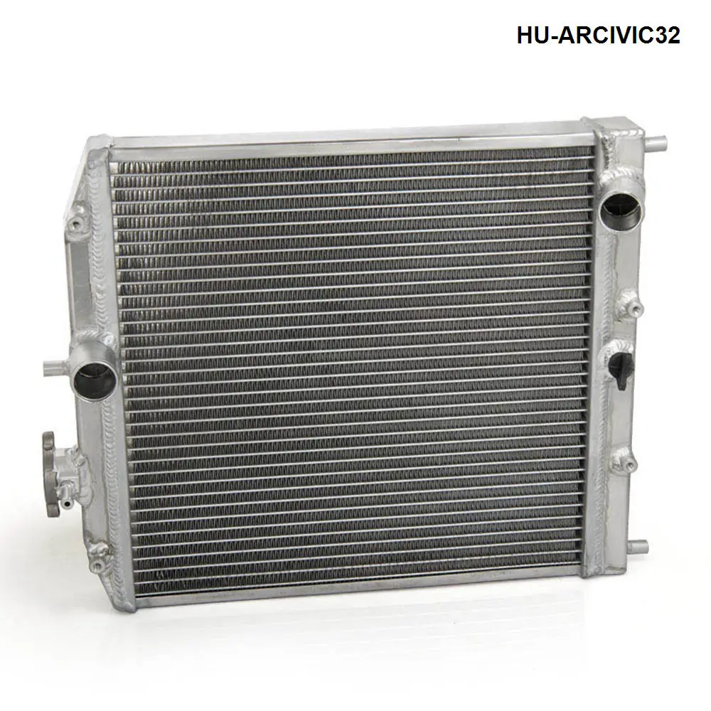Автомобиль 1Row Полный алюминиевый гоночный радиатор для Honda Civic EK EG DEl Sol руководство 92-00 32 мм D15 D16 HU-ARCIVIC32