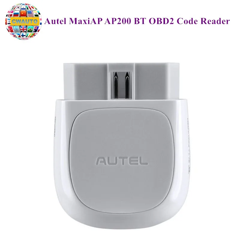

Autel MaxiAP AP200 Bluetooth OBD2 Code Reader with Full Systems Diagnoses AutoVIN TPMS IMMO Service for Family DIYers Simplified