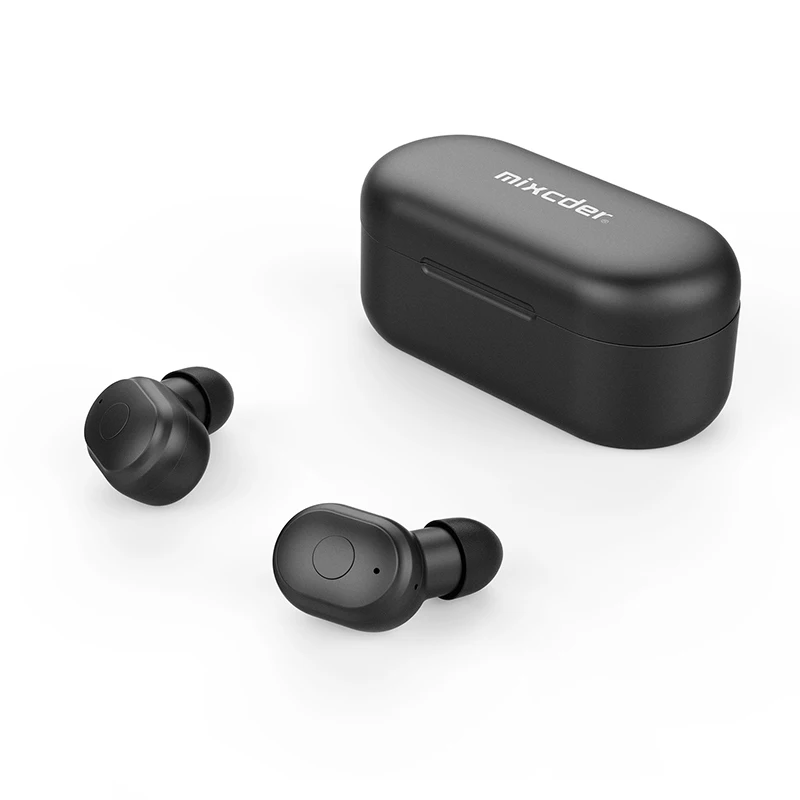 Mixcder T1 TWS беспроводные Bluetooth наушники V5.0 настоящие Handsfree Спортивная гарнитура с