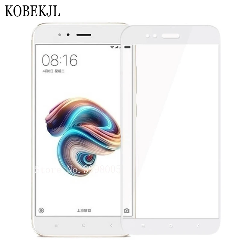 Защитная пленка для экрана Xiaomi Mi A1 закаленное стекло MiA1 A 1 защитная на весь экран 4