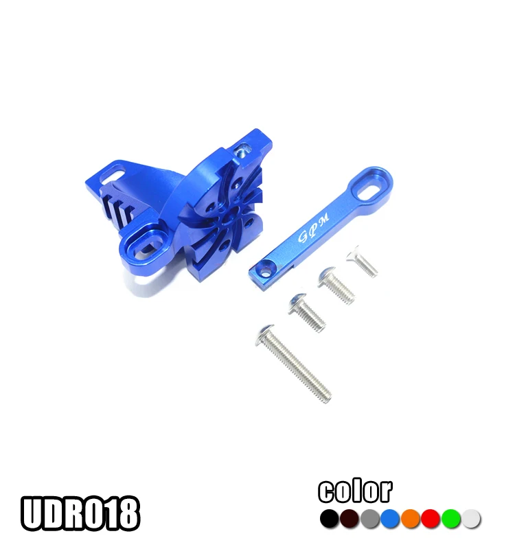 

1PC 1/7 UDR Motor Heat Sink UDR018 Aluminum Motor Radiator Cooling Seat Mini Motors Mount for Rock Crawler RC Cars