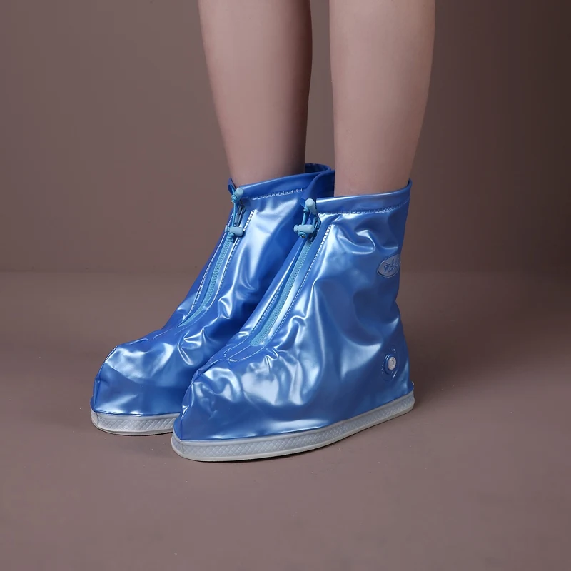 1 Pair Cycling Shoe Covers Rain Bike Overshoes Winter Waterproof