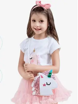 

Joyloading 3D Unicorn Shine Sequins Shoulders Bag Boys Girls Backpack Original