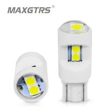 5x T10 168 194 W5W белый автомобиль 3030 светодиодный чип светодиодный лампы керамика парковка сторона купол для чтения света клина Подсветка регистрационного номера