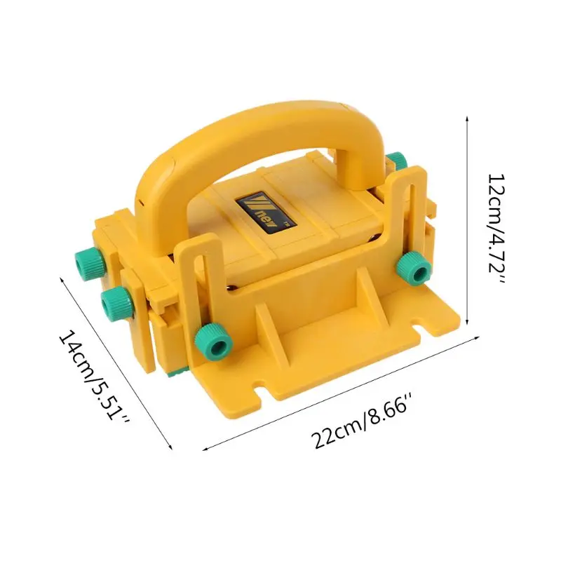 

2018 New 3D Safety Push Ruler Block Table Saw Wood Cutting Aid Hand Protection Adjustable