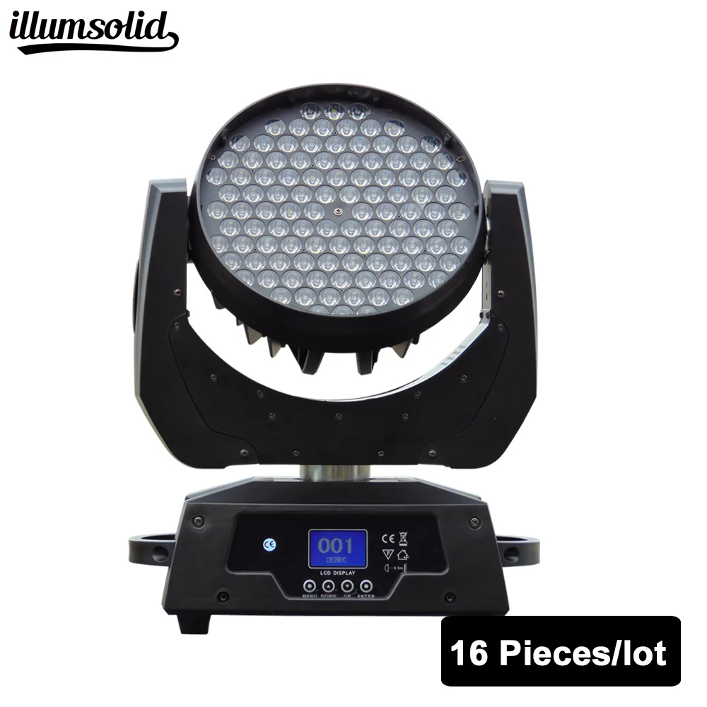 

16pcs/lot Moving Head Stage Effect Beam Light RGBW 16 Channels Party light for Church Wedding Party Live House Nightclub