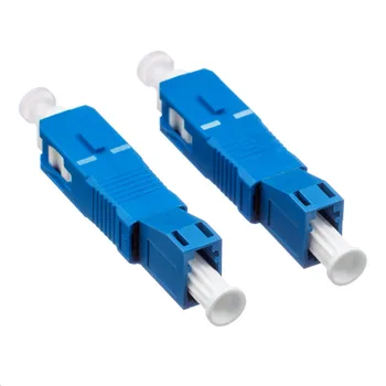 

Optical Fiber Connector Flange Coupler SC Male turn LC Female SC-LC Optical Power Meter Adapter Free shipping Russia