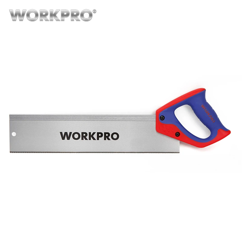 

WORKPRO 16" Reinforced Steel Saw Woodworking Hacksaw Hand Saw for Wood Mitre Box Saw