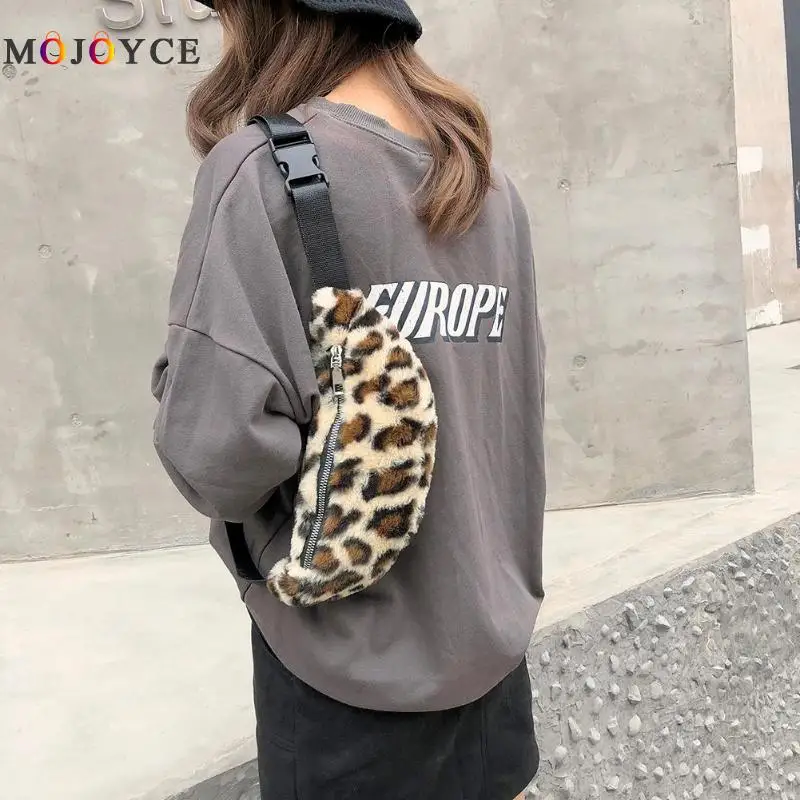 

Women Leopard Waist Pack Girls Money Pouch Casual Belt Bag Female Chest Fanny Pack Heuptas