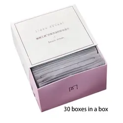 30Pcs/Set Plant Perilla Makeup Remover Wet Wipes Disposable Cotton Towel Pads Tissue Cosmetic Portable Individually Wrapped 30Pcs/Set Plant Perilla Makeup Remover Wet Wipes Disposable Cotton Towel Pads Tissue Cosmetic Portable Individually Wrapped