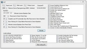 

DDDL 8.07.- Engineering Level 3 unlocked kg additional features and GRAYED parameters support+DLB 2017.12+NED 2018 FULL UNLOCK