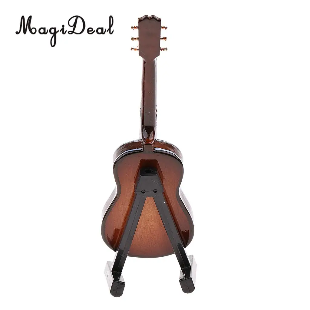 MagiDeal 1/6 Scale Handmade Classic Guitar Model Instrument for 12 Inch Action Figure Doll Toys Soldier Model DIY Accessories