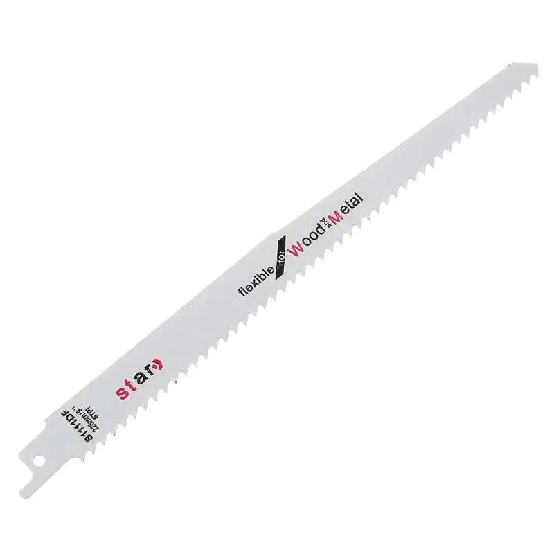 High Carbon Steel S1111DF 225mm 9" Reciprocating Saw Blade Effective Flexible For Cutting Wood Woodworking 2