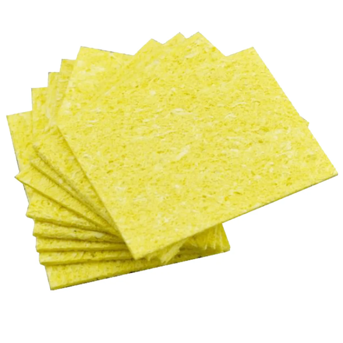 5pcs High Temperature Cleaning Sponge Soldering Iron Tip Welding Cleaning Pads 
