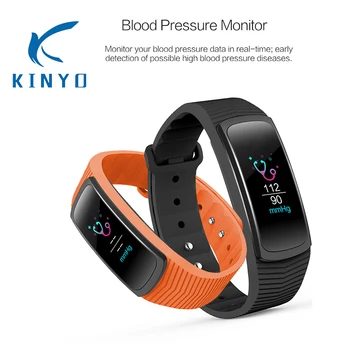 

KINYO KY16 smart bracelet Blood pressure heart rate monitor smart band outdoor activity fitness tracker Wristband pk mi band 2 3