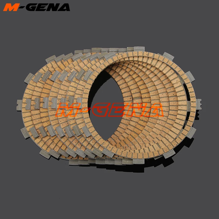 Motorcycle Clutch Friction Plates Disc Set 8pcs For YAMAHA V-Max 1700 XVZ1300 Venture Royal Star