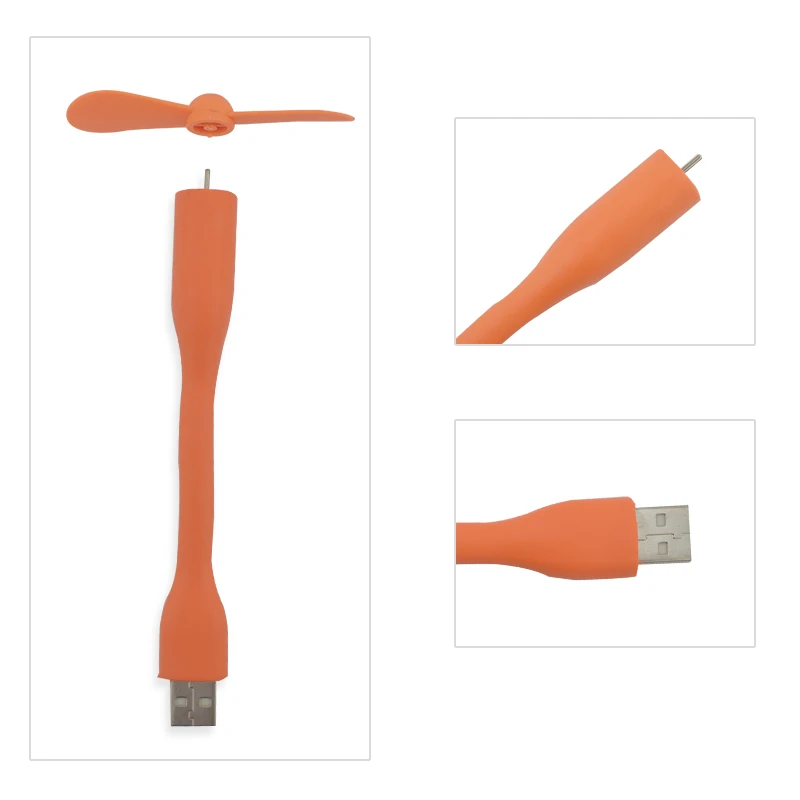 RETROMAX Портативный гибкий мини usb низкая мощность вентилятора гибкие съемные для
