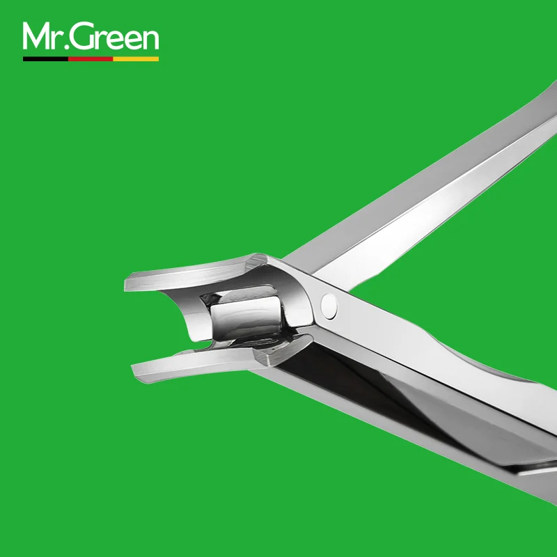 MR.GREEN New Ultra-thin Foldable Hand Toe Nail Clipper Cutter Trimmer Stainless Keychain High Quality